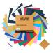 VEVOR Heat Transfer Vinyl, 30 Pack, 12 x 12 in, Assorted Colors HTV Iron on Vinyl Bundle, Easy to Cut and Weed, with Accessories, Compatible with Cutt
