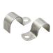 304 Stainless Steel P-type Single Side Pipe Clamp Half Single Hole Thickened Riding Card Throat Hoop Ohm Tube Card M3~M160(M140 (1Pcs))