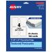 Avery Printable Rectangle Flourished Edge Postcards, 3.5