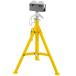 VEVOR Roller Pipe Stand for 1/8 in -12 in Pipes, 2500LBS Load Capacity Pipe Stand with Adjustable Height 32" - 55", Folding Portable Supporting Stand