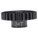 [ параллель импортные товары ]Hot Racing NSG24M15 24t Mod 1.5 Hardened Steel Pinion Gear 8mm B