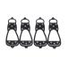 [ параллель импортные товары ]Ice Grips Walk Traction Cleats 8 Teeth Ice Cleat Snow Grippers N