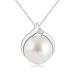 ¹͢ʡAngara Diamond Solitaire Pendant Necklace for Women, Girls in St