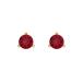 0.6 ct Brilliant Round Cut Solitaire VVS1 Simulated Ruby Pair of ¹͢