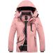 wantdo Women's Windproof Snow Coat Waterproof Winter Ski Jacket  ¹͢