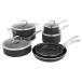 ¹͢ʡHenckels Made in Italy, Granitium Notte 10 piece Nonstick Cookwa