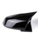 DKEKE 2 Pieces Rearview Mirror Cover Cap Carbon Black for BMW Se ¹͢