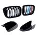 ���¹�͢���ʡ�Set of 2pcs Glossy Black + M Color Front Kidney Grilles + 2pcs S