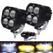 ¹͢ʡJALN7 Car Led Light Pods 3 Inch LED Driving Fog Lights Amber Yel