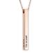 ¹͢ʡMyNameNecklace   Personalized Long 3D Bar Necklace With Up To 4