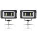 ¹͢ʡMincar 4In 8D Lens Square Led Work Light Angel Eyes 12V 24V Fog