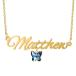 ���¹�͢���ʡ�GLAVEHO 14K Gold Name Necklace Personalized Name Pendant Necklac