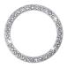 ¹͢ʡBling Push To Start Button Cover Ring Interior Diamond Rhineston