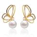 DALUDALU Gold Plated Solid 925 Sterling Silver Hollow 3D Stereos ¹͢