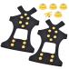 [ параллель импортные товары ]Manledio Ice Cleats for Shoes and Boots Stainless Steel Studs