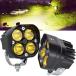 ¹͢ʡJALN7 LED Driving Lights 3 Inch 4X4 Amber Fog Brim Lamp Motorcyc