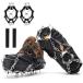 [ параллель импортные товары ]Crampons Ice Cleats for Shoes and Boots 19 Spikes CYFIE Walk T