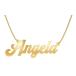 ���¹�͢���ʡ�Personalized Gold Name Necklace (Yellow, 14K Gold)