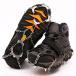 [ параллель импортные товары ]Ice Cleats,Spikes CramponsTraction Snow Grips for Boots Shoes Wo