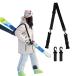 [ параллель импортные товары ]Sozize Ski Carrier Straps Boot and Poles Downhill Skis Straps Ad