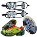 [ параллель импортные товары ]Non Slip Ice Cleats Grippers for Shoes and Boots, TreereSea 24 T