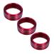 ibasenice 3pcs Air Condition Knob Button Rings Stereo Volume Con ¹͢