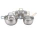 ¹͢ʡSHAWLA Cookware Cookware Set Kitchen Stainless Steel Soup Pot Sa