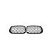 2PCS Left Right Front Diamond Kidney Grill Racing Grilles Gloss  ¹͢