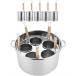 ���¹�͢���ʡ�4/5 Holes Pasta Cooker Insert Set Stainess Steel Pasta Pot Cooke