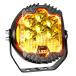 ¹͢ʡVI9000 LED Pod Lights 5 inch Round LED Offroad Lights Amber Yell