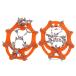 [ параллель импортные товары ]2Pcs 19 Teeth Crampons,Durable Stainless Steel Anti Slip Crampon