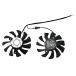 Srutueo HA8010H12F Z 75MM 2Pin GTX1050Ti GPU Cooler Dual Fan for ¹͢