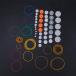 [ параллель импортные товары ]Belt Pulley, 84PCS Transmission Belt Pulley Rubber Band Combinat