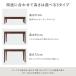 �G�N�X�e���V�����e�[�u�� ����72cm ��120�`180cm �V�R�� �L���� 3�i�K �L���X�^�[ ���[�t �_�C�j���O�e�[�u�� Spinell �X�s�l�� �g���i �������� �֘A�摜4