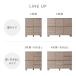 �L���r�l�b�g �X�N�G�A���^�C�v 6���� ��108cm ���r���O ���[ �I �T�C�h�{�[�h �^���X �`�F�X�g �z�����t �g���i Sorelle �\���� �������� �֘A�摜3