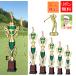  Golf * Trophy 420mm[ знак бесплатный ] зеленый. Trophy Golf отверстие in one победа Trophy конкурсный приз nia булавка лучший блеск . праздник W-JC2008-E