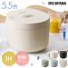 ���ъ� 5.5�� ��l��炵�p 5������ IH �A�C���X�I�[���} �R���p�N�g �������� �p�� �P�[�L �ȃG�l���[�h RC-ILA50 ���уW���[ *