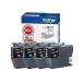  Brother LC411-4PK 4 цвет упаковка Brother оригинальный чернильный картридж соответствует номер образца DCP-J926N MFC-J904N MFC-J739DN MFC-J939DN др. маленький 