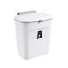  waste basket ornament waste basket stylish cover attaching dumpster kitchen slim white ((S