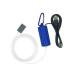  air pump blue fishing ....USB supply of electricity oxygen pump aquarium tropical fish live bait small size light weight quiet sound carrying mobile battery ((S