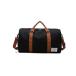  сумка "Boston bag" черный × Brown спорт сумка путешествие сумка дорожная сумка путешествие портфель обувь место хранения большая вместимость ((S