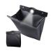  car waste basket black LED light in-vehicle high capacity storage dumpster magnet car supplies folding simple slim ((S