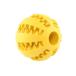  dog cat ball bite ball bite toy .. intellectual training bait inserting brush teeth ball -stroke less cancellation durability small size dog ((S