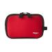 Digio digital camera case hand with strap red DCC-047R