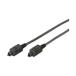 JVC optical digital cable 0.5M angle plug - angle plug black color XN-105SA