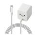  Elecom MPA-ACL07WF белый лицо USB зарядное устройство 12W A порт ×1 высокая прочность Lightning кабель 1.5m iPhone13 серии соответствует 