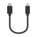  Elecom MPA-CL01BK USB-C to Lightning кабель 0.1m черный ELECOM