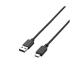 쥳 USB֥ USB2.0 A-C 50cm ֥å U2C-AC05BK