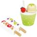  подарок woody pti впервые .. игрушечный фрукты лёд балка & крем soda G05-2165