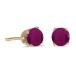¹͢ʡ14 K4 mm饦ɥӡåɥ 14k Yellow Gold 4mm Round Ruby S